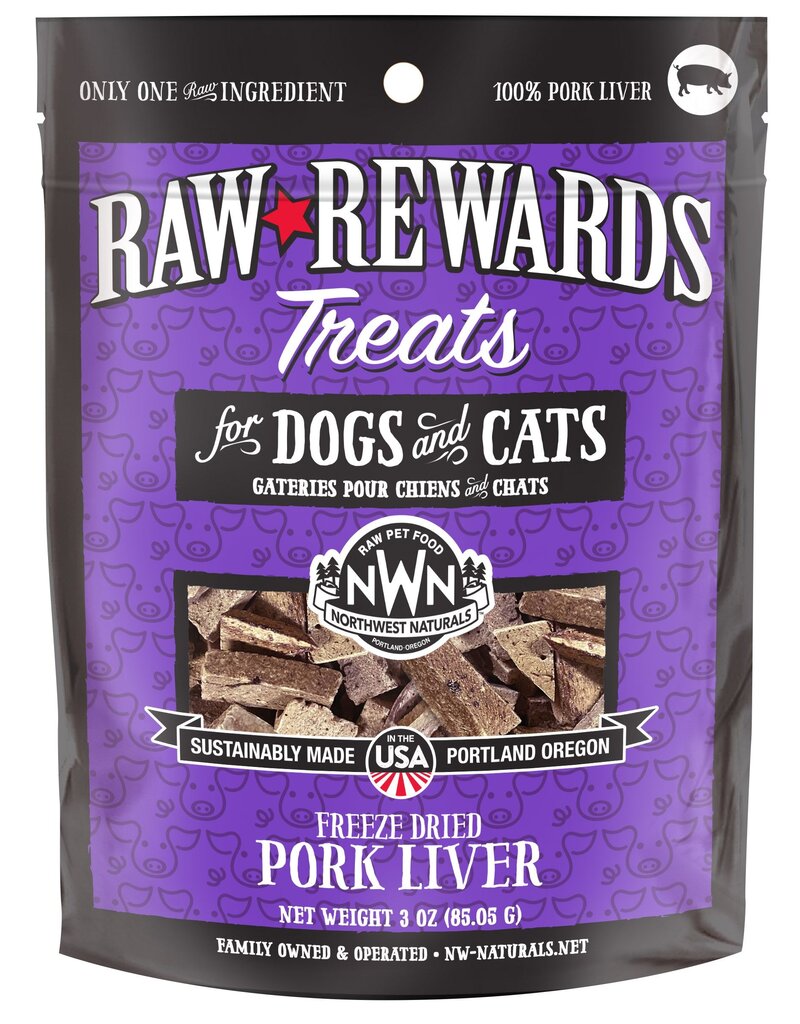Northwest Naturals Freeze-Dried Pork Heart, 3oz