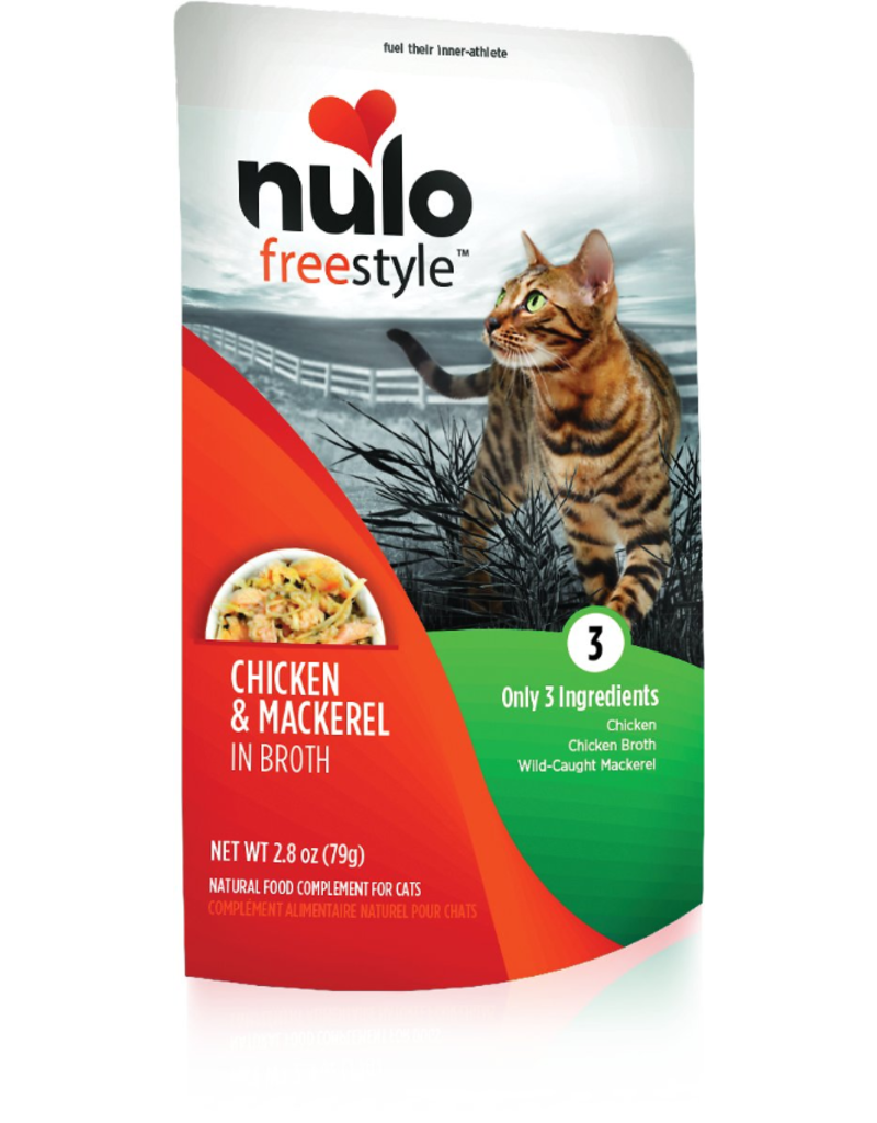 Nulo Cat GF Chicken & Mackerel, 2.8oz