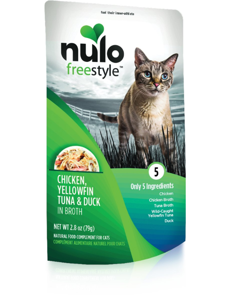 Nulo Cat GF Chicken, Yellowfin Tuna & Duck, 2.8oz