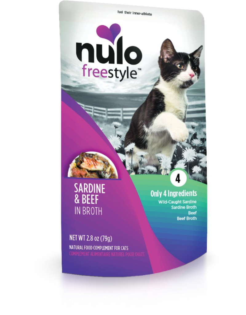 Nulo Cat GF Sardine & Beef, 2.8oz