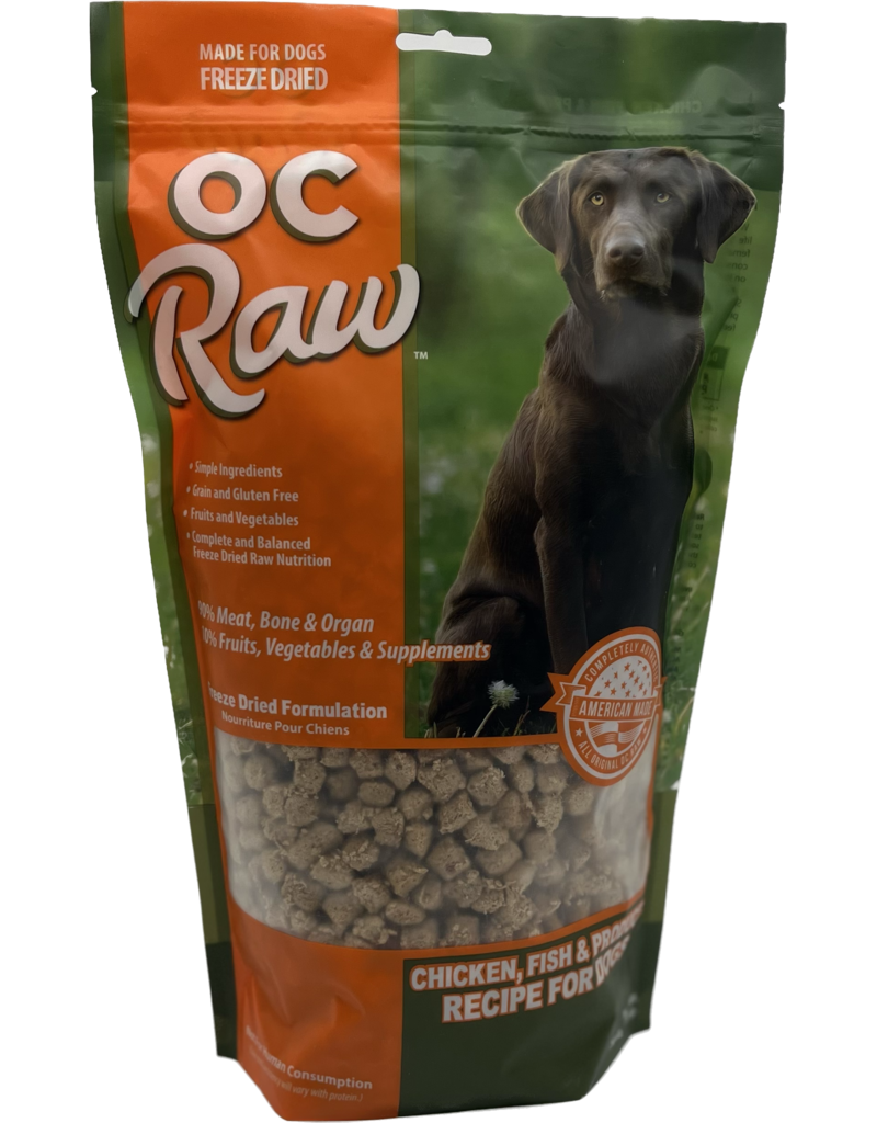 OC Raw Freeze Dried Rox Chicken, Fish & Produce, 20oz