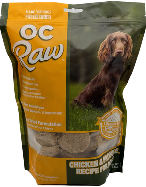 OC Raw Freeze Dried Sliders Chicken & Produce, 14oz
