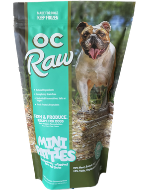 OC Raw Frozen Sliders Fish & Produce, 4lbs