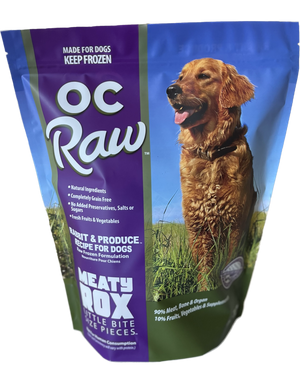 OC Raw Meaty Rox Rabbit & Produce, 3lbs