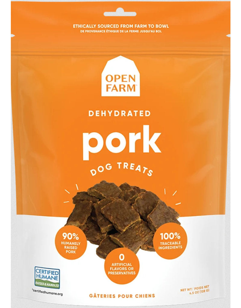 Open Farm Dog Dehydrated Treat Pork, 2.25oz