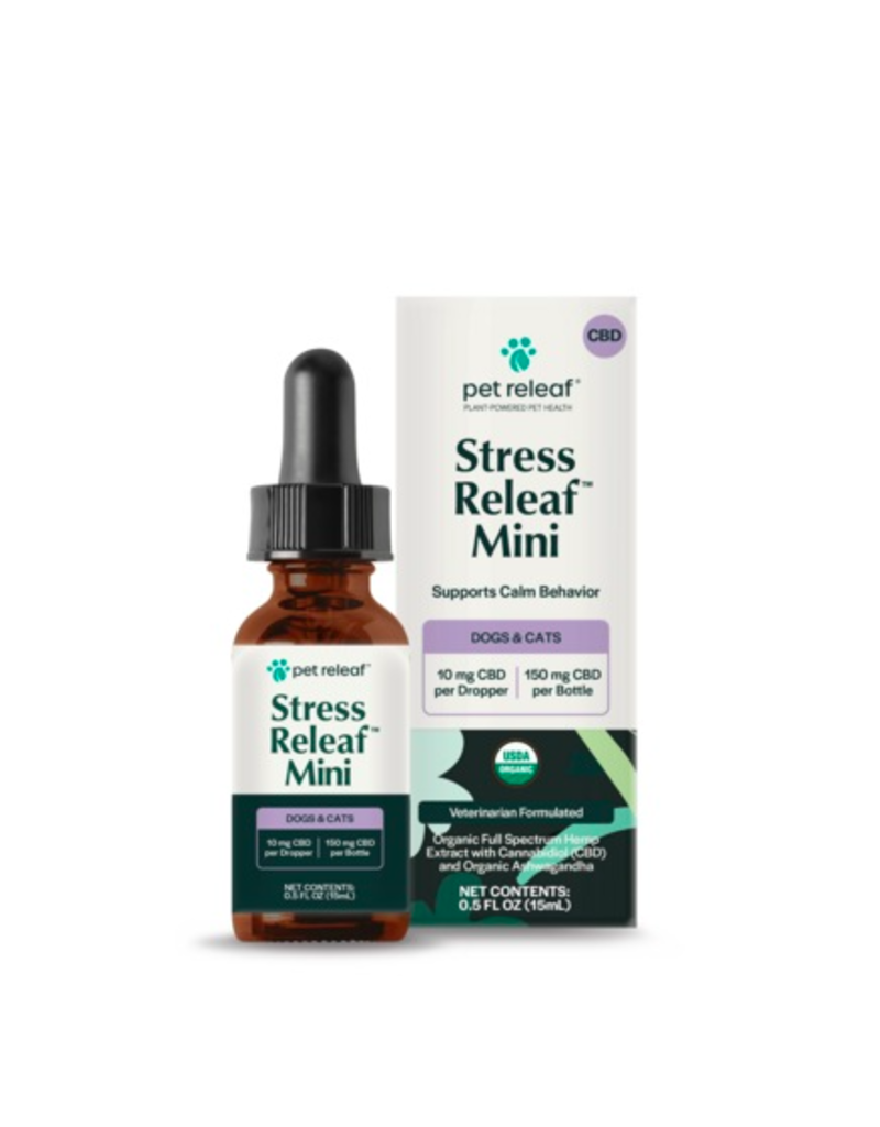 Pet Releaf 150 Mini Stress Releaf CBD Organic Oil