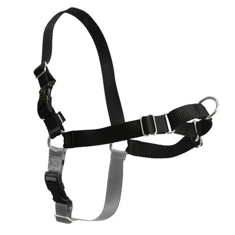 Premier Easy Walk Harness Black Silver
