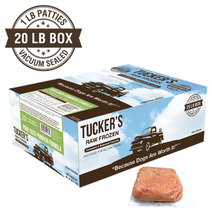 Tucker's Frozen Pork, Duck & Pumpkin, 20lbs