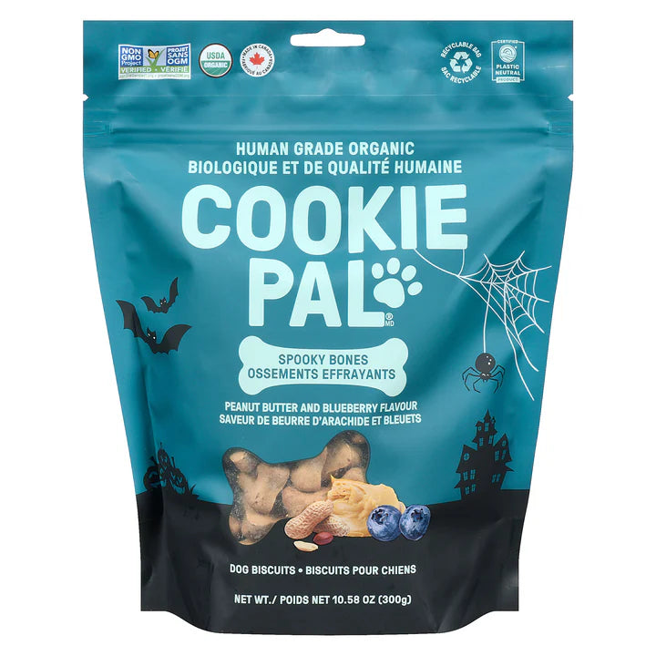 Cookie Pal Halloween PB & Blueberry Biscuits, 10.5oz