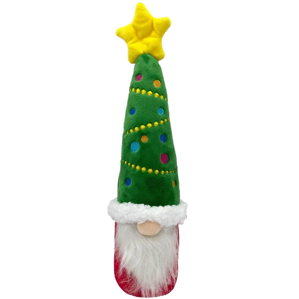 Huxley & Kent Fetchies Let's Get Lit Gnome Dog Toy, Large