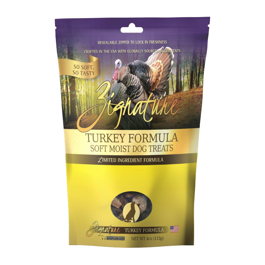 Zignature Turkey Soft Treats, 4oz