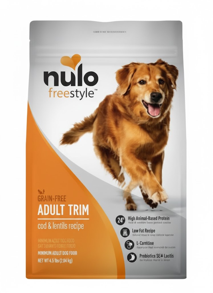 Nulo Dog FreeStyle Adult Trim GF Cod & Lentils, 4.5lbs