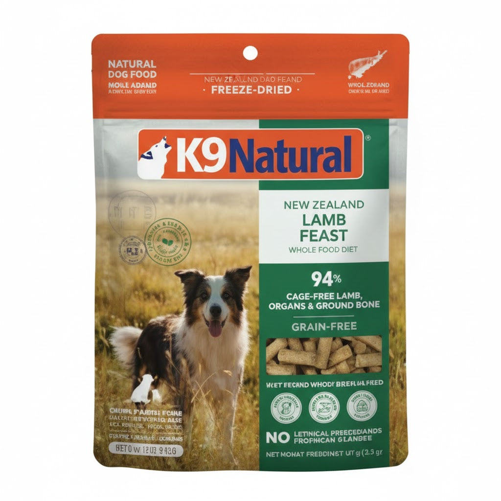 K9 Natural GF Freeze-Dried Topper New Zealand Lamb Feast, 3.5oz