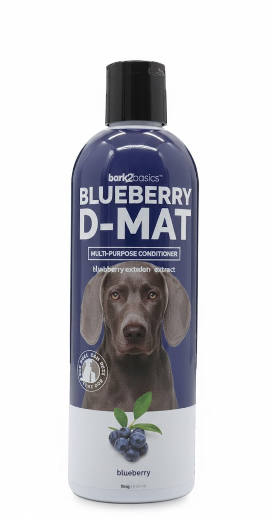 Bark2Basics Blueberry D-Mat Conditioner, 16oz