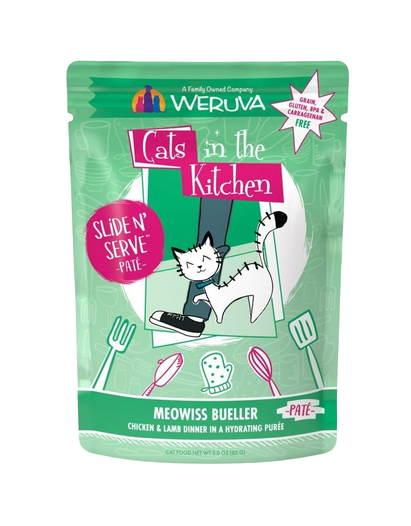 Weruva Slide & Serve Meowiss Bueller, 3oz Pouch