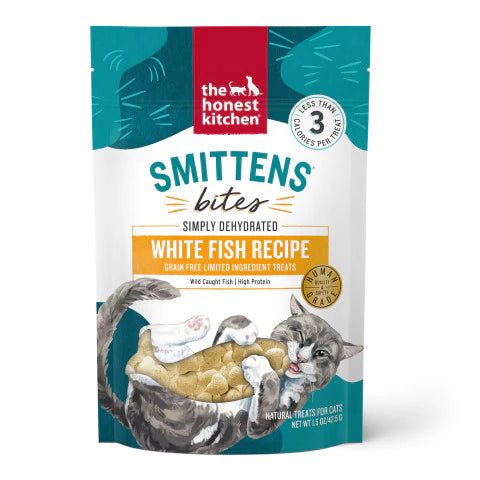 The Honest Kitchen Cat Smittens White Fish Treat, 1.5oz