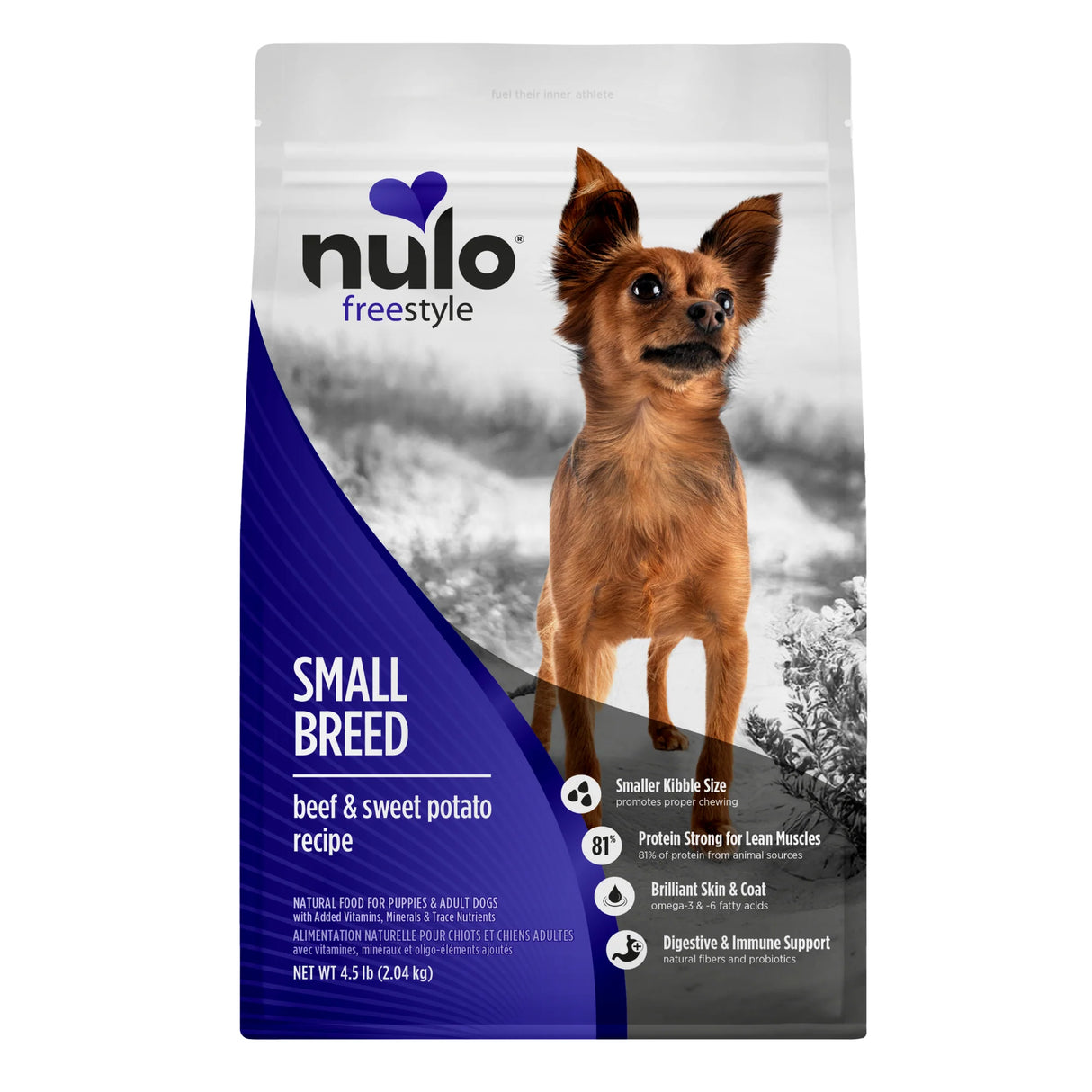 Nulo Dog FreeStyle Small Breed GF Beef & Sweet Potato, 11lbs
